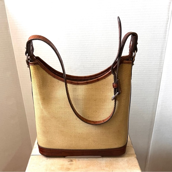 Dooney and Bourke Vintage Hobo Coated Canvas Bag Good Condition - Picture 2 of 12